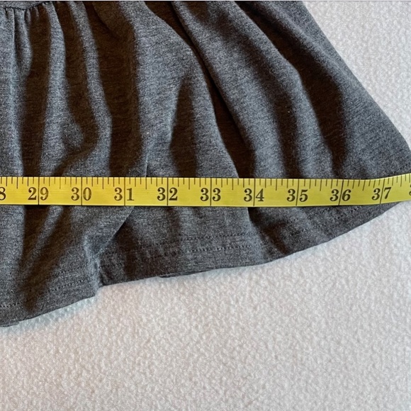 "For G and PL" Tiered Baby Doll Tunic Gray 2XL - Picture 5 of 7